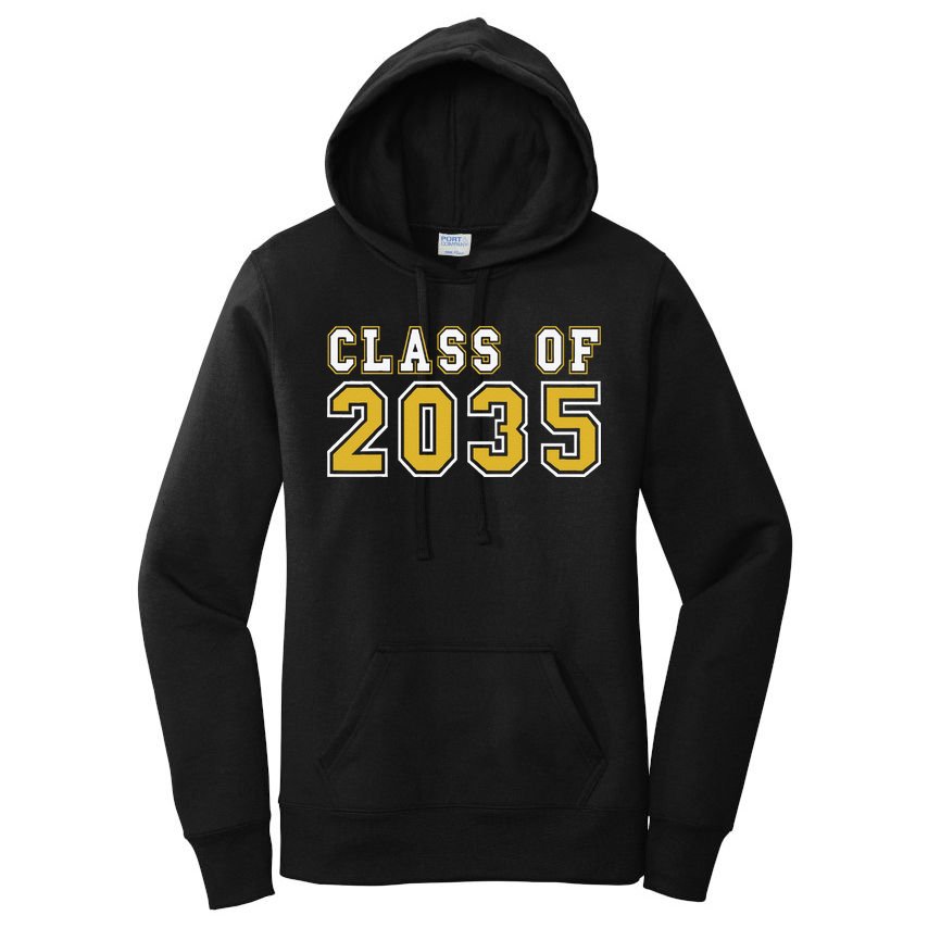 Class Of 2035 Graduation First Day Of Kindergarten PreK Gift Women's Pullover Hoodie