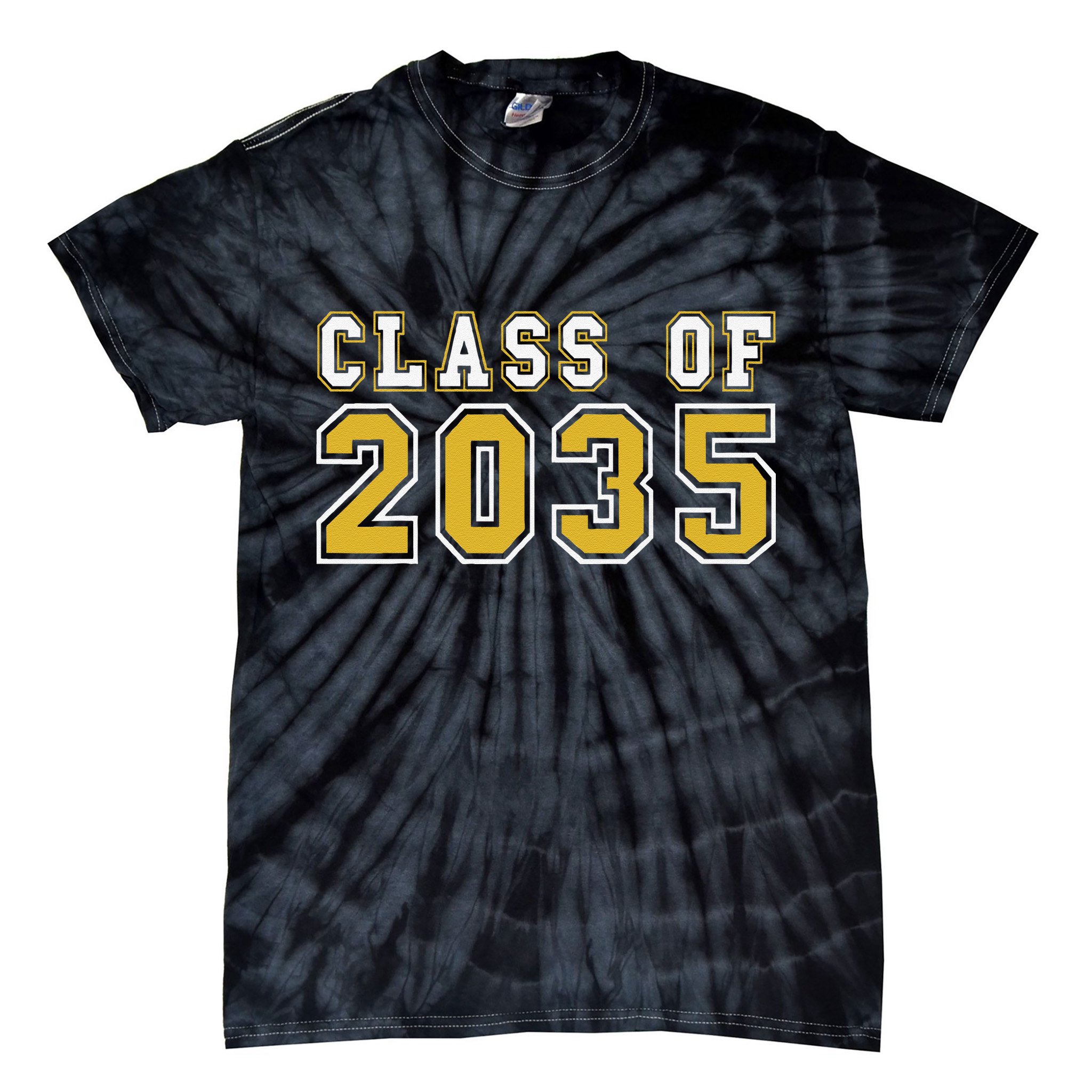 Class Of 2035 Graduation First Day Of Kindergarten PreK Gift Tie-Dye T-Shirt