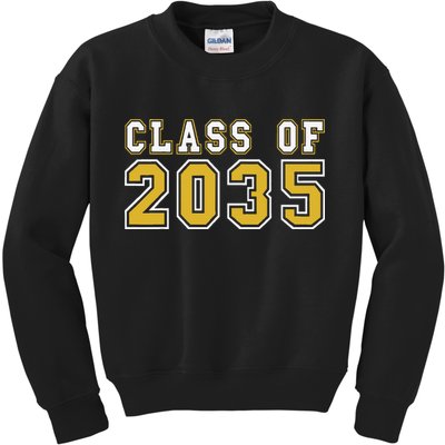 Class Of 2035 Graduation First Day Of Kindergarten PreK Gift Kids Sweatshirt