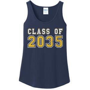 Class Of 2035 Graduation First Day Of Kindergarten PreK Gift Ladies Essential Tank