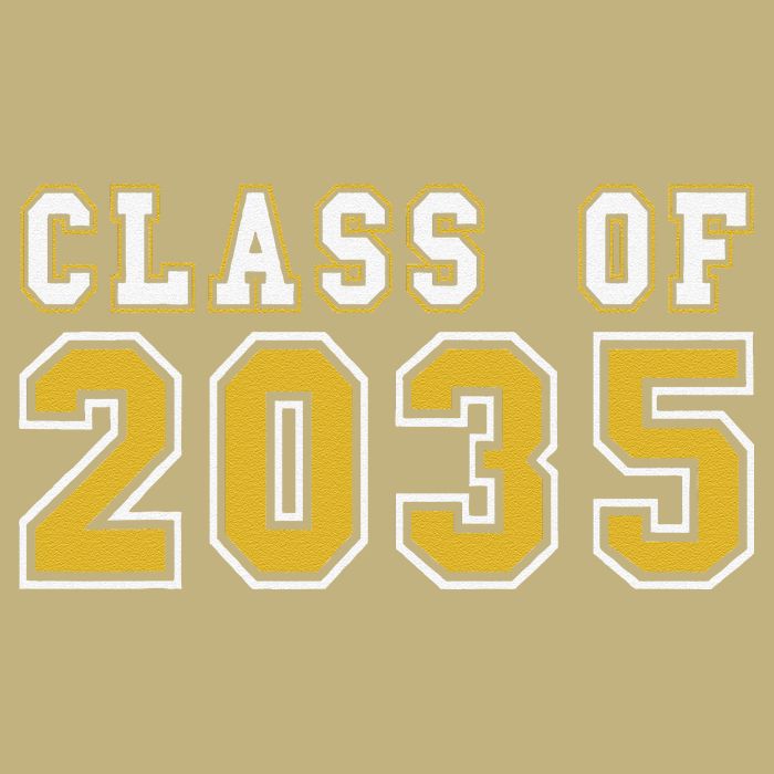 Class Of 2035 Graduation First Day Of Kindergarten PreK Gift Cooling Performance Crew T-Shirt