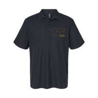 Class Of 2035 Gold Graduation Softstyle Adult Sport Polo