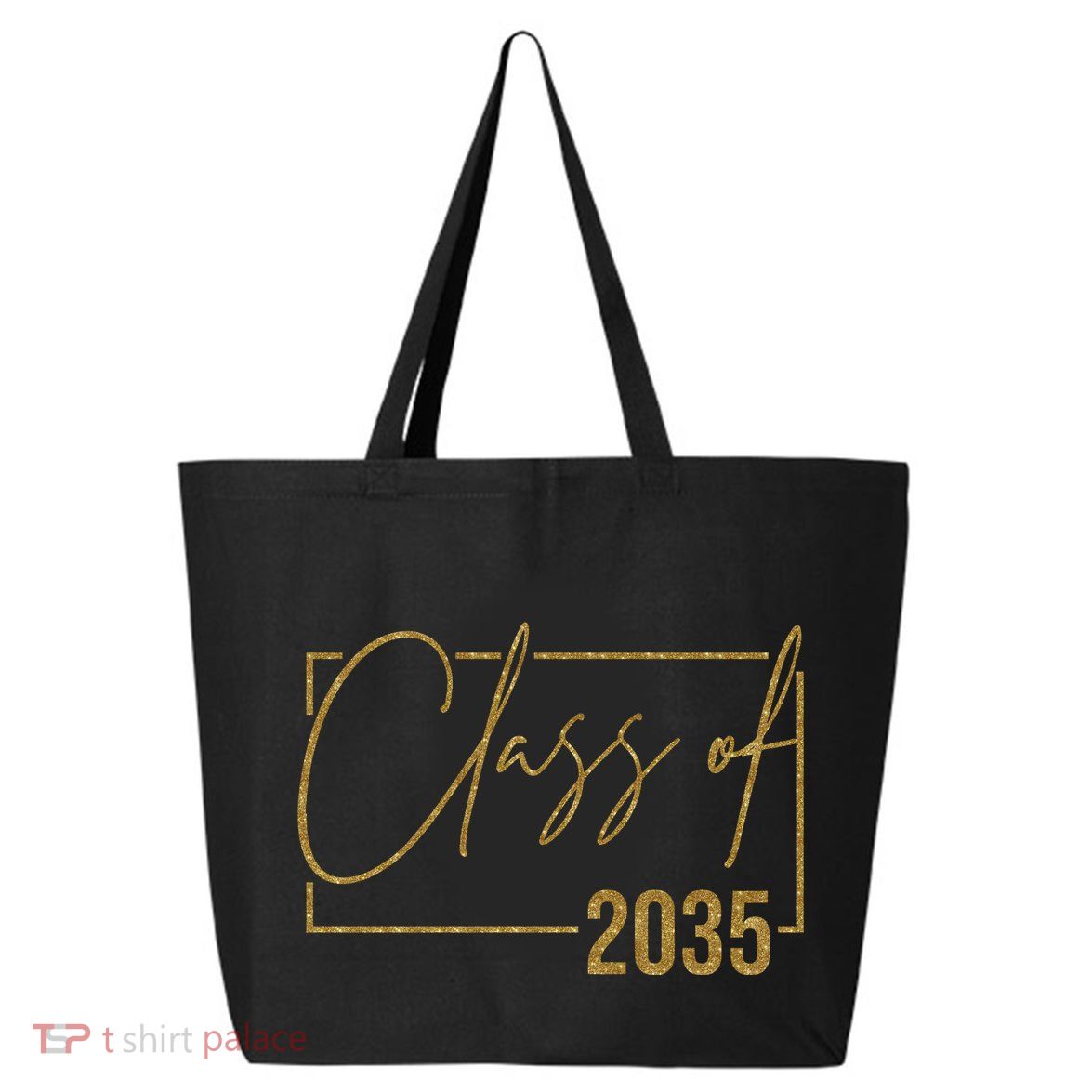 Class Of 2035 Gold Graduation 25L Jumbo Tote