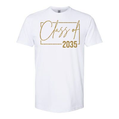 Class Of 2035 Gold Graduation Softstyle® CVC T-Shirt