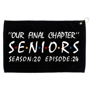 Class Of 2024 Senior Gifts Funny Seniors 2024 Grommeted Golf Towel