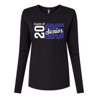 Class Of 2025 Senior 2025 Back To School 2025 Graduation 25 Womens Cotton Relaxed Long Sleeve T-Shirt