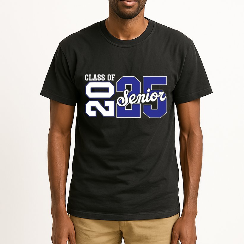 Class Of 2025 Senior 2025 Back To School 2025 Graduation 25 Tall T-Shirt