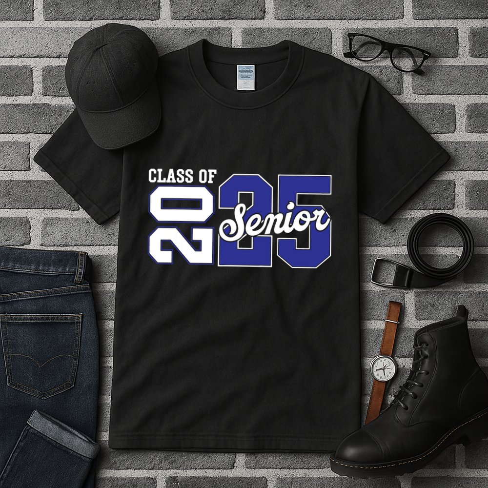 Class Of 2025 Senior 2025 Back To School 2025 Graduation 25 Tall T-Shirt