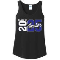 Class Of 2025 Senior 2025 Back To School 2025 Graduation 25 Ladies Essential Tank