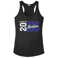 Class Of 2025 Senior 2025 Back To School 2025 Graduation 25 Ladies PosiCharge Competitor Racerback Tank