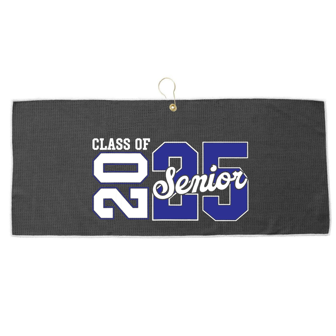 Class Of 2025 Senior 2025 Back To School 2025 Graduation 25 Large Microfiber Waffle Golf Towel
