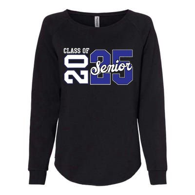 Class Of 2025 Senior 2025 Back To School 2025 Graduation 25 Womens California Wash Sweatshirt