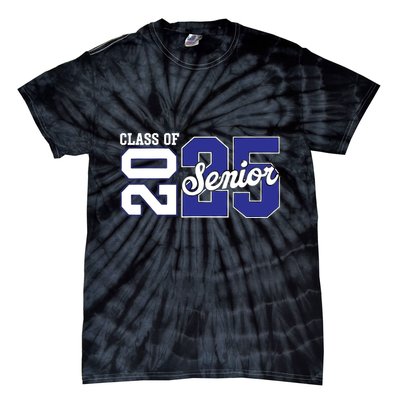 Class Of 2025 Senior 2025 Back To School 2025 Graduation 25 Tie-Dye T-Shirt