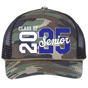 Class Of 2025 Senior 2025 Back To School 2025 Graduation 25 Retro Rope Trucker Hat Cap