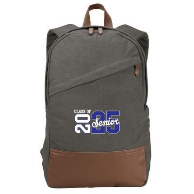 Class Of 2025 Senior 2025 Back To School 2025 Graduation 25 Cotton Canvas Backpack