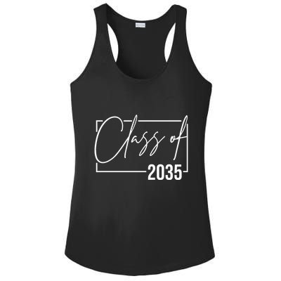 Class Of 2035 Back To School Ladies PosiCharge Competitor Racerback Tank