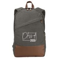 Class Of 2035 Back To School Cotton Canvas Backpack