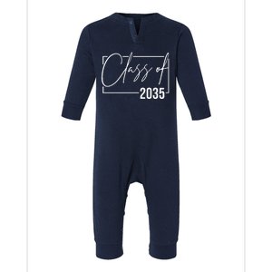 Class Of 2035 Back To School Infant Fleece One Piece