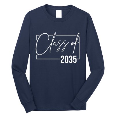 Class Of 2035 Back To School Long Sleeve Shirt