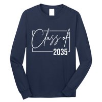 Class Of 2035 Back To School Long Sleeve Shirt