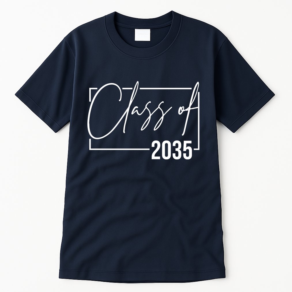 Class Of 2035 Back To School Tall T-Shirt