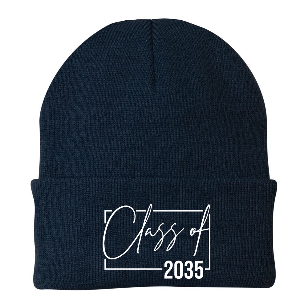 Class Of 2035 Back To School Beanie