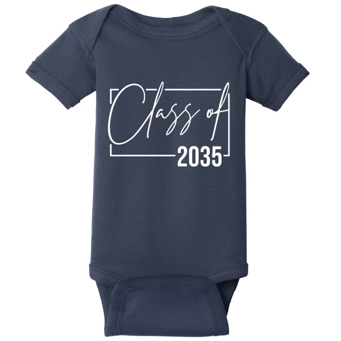 Class Of 2035 Back To School Baby Bodysuit