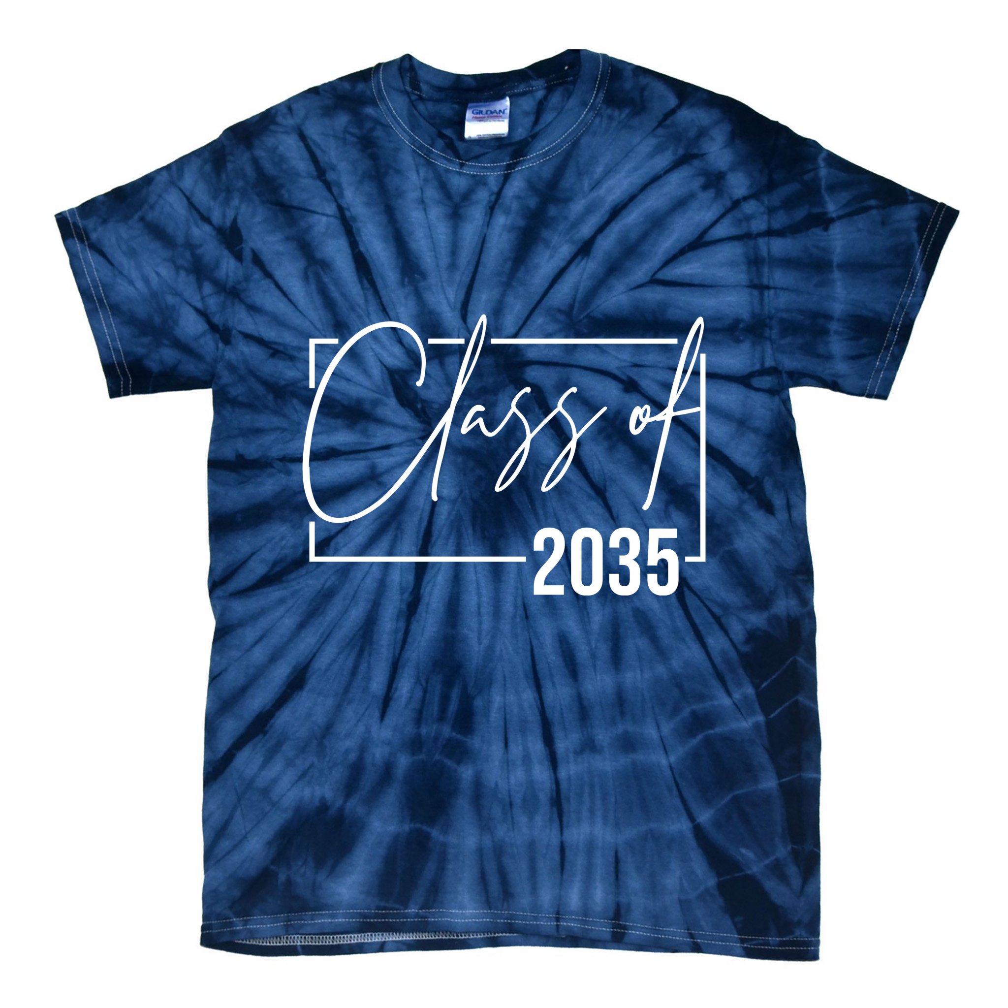 Class Of 2035 Back To School Tie-Dye T-Shirt