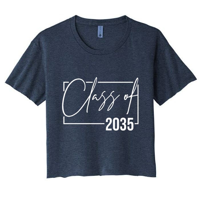 Class Of 2035 Back To School Crop Top