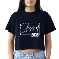 Class Of 2035 Back To School Crop Top