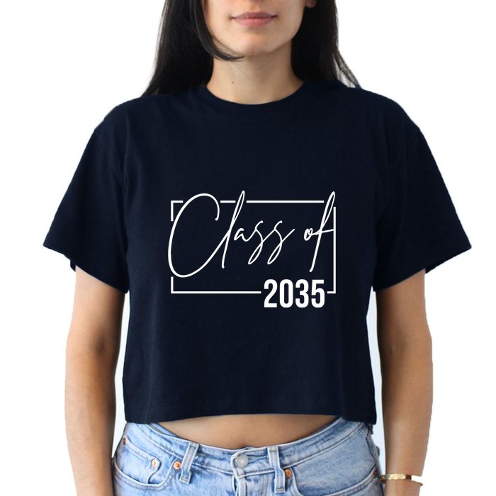 Class Of 2035 Back To School Crop Top