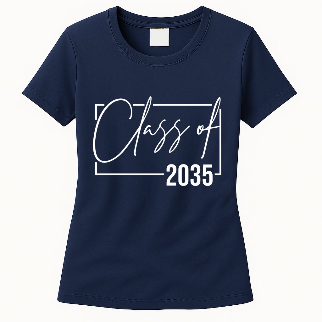 Class Of 2035 Back To School Womens T-Shirt
