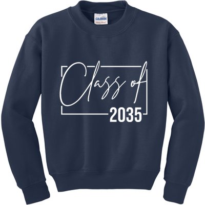 Class Of 2035 Back To School Kids Sweatshirt