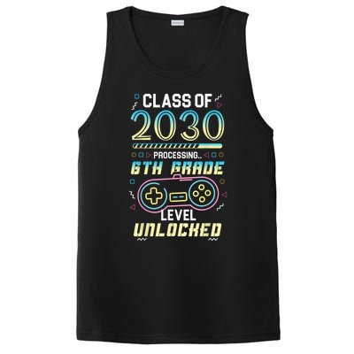 Class Of 2030 Gaming 6th Grade Level Unlocked Back To School PosiCharge Competitor Tank