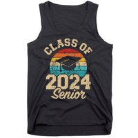 Class of 2024 senior vintage and retro Tank Top