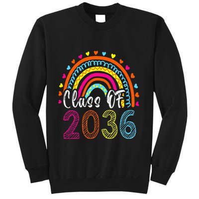 Class Of 2036 Grow With Me First Day Of School Graduation Sweatshirt