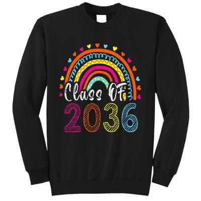 Class Of 2036 Grow With Me First Day Of School Graduation Sweatshirt