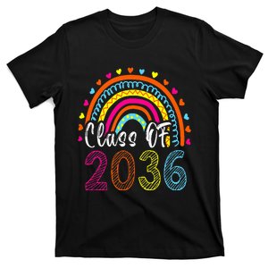 Class Of 2036 Grow With Me First Day Of School Graduation T-Shirt