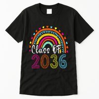 Class Of 2036 Grow With Me First Day Of School Graduation Tall T-Shirt