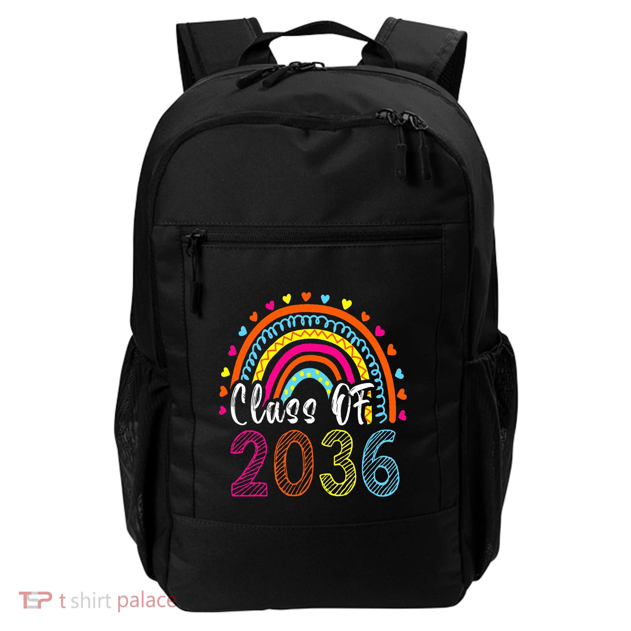 Class Of 2036 Grow With Me First Day Of School Graduation Backpack