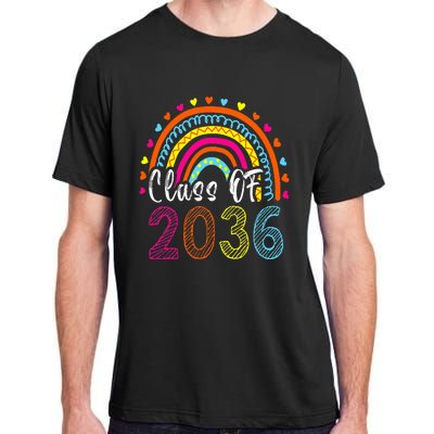 Class Of 2036 Grow With Me First Day Of School Graduation Adult ChromaSoft Performance T-Shirt