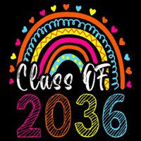Class Of 2036 Grow With Me First Day Of School Graduation 16 in Basic Backpack