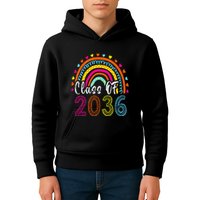 Class Of 2036 Grow With Me First Day Of School Graduation Kids Hoodie