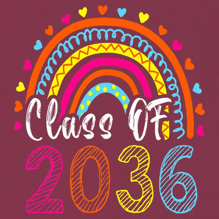 Class Of 2036 Grow With Me First Day Of School Graduation 16oz Travel Tumbler