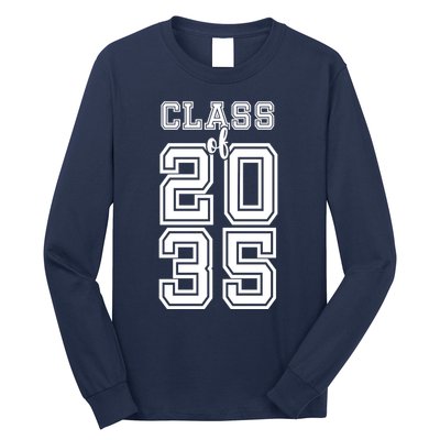 Class Of 2035 Graduate Long Sleeve Shirt
