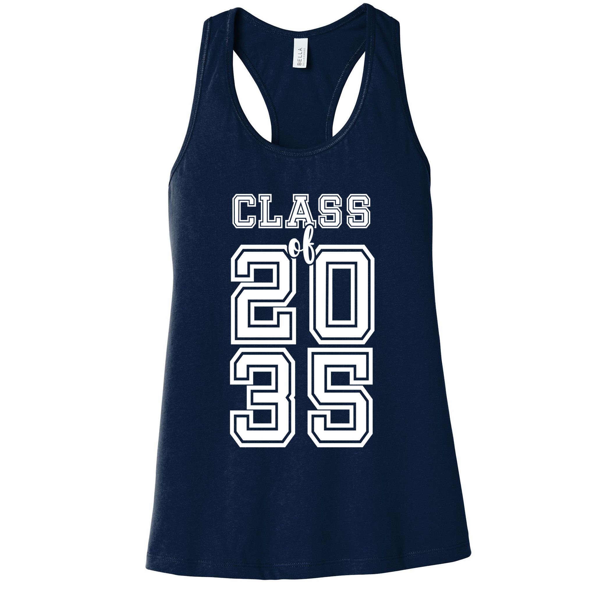 Class Of 2035 Graduate Womens Tank Top