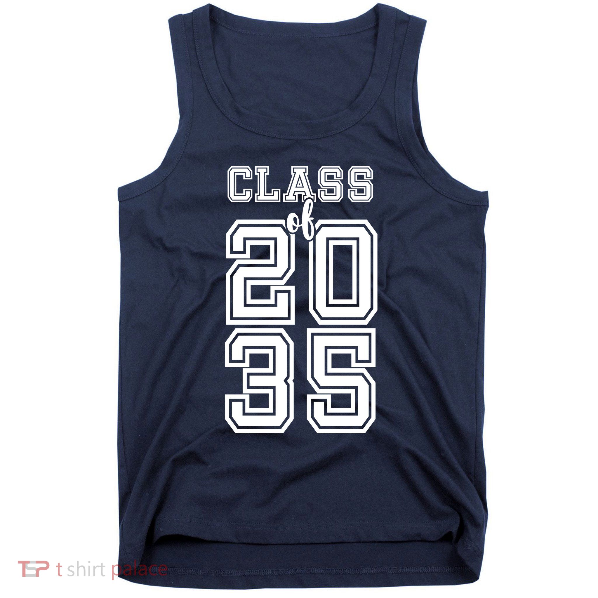 Class Of 2035 Graduate Tank Top