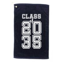 Class Of 2035 Graduate Golf Towel