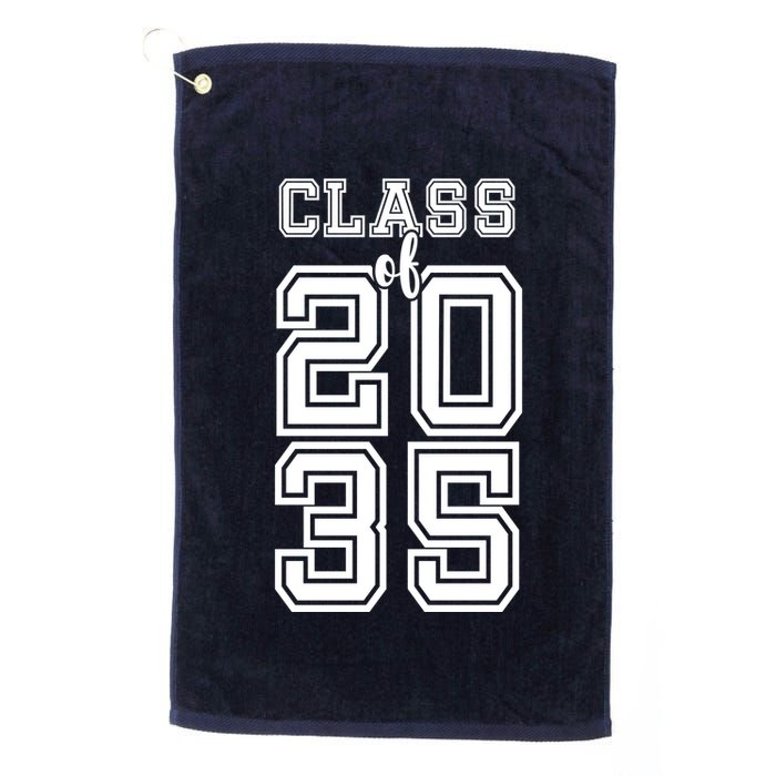 Class Of 2035 Graduate Golf Towel