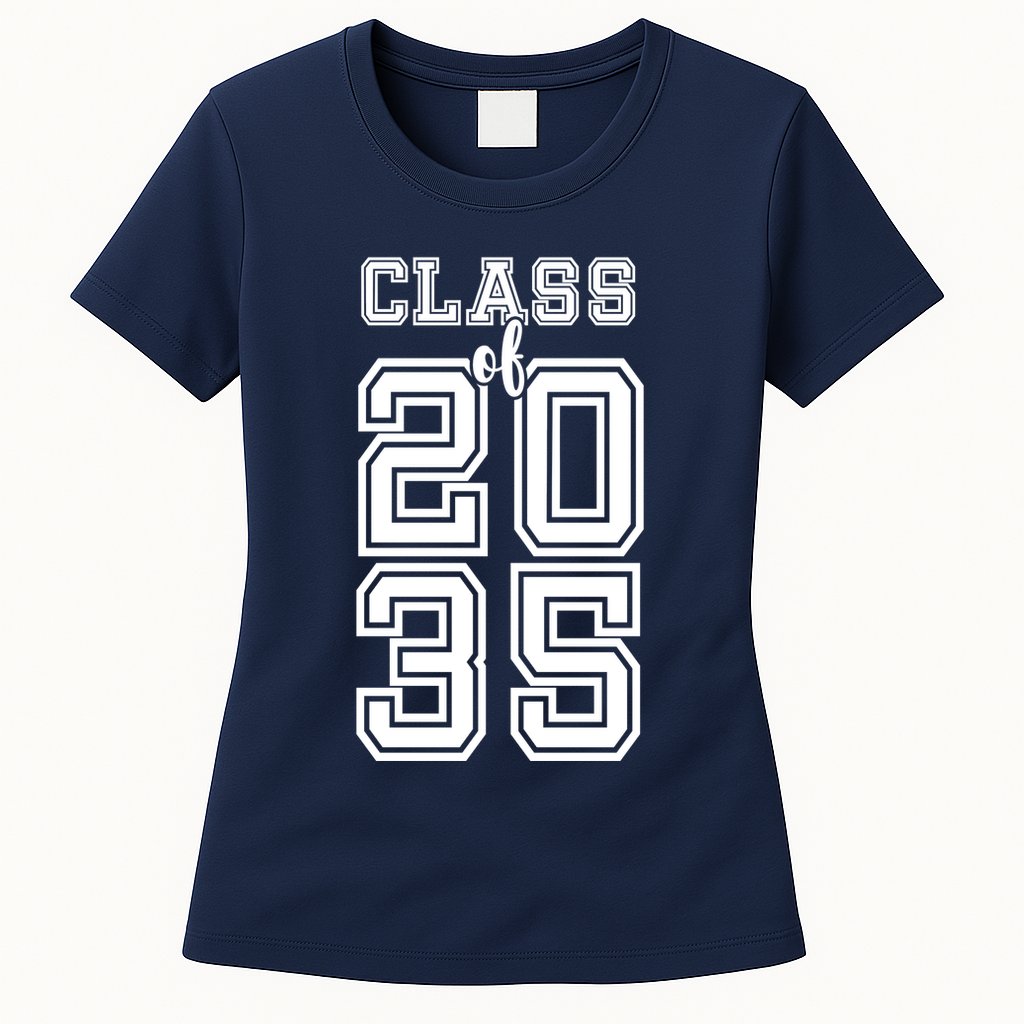 Class Of 2035 Graduate Womens T-Shirt